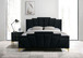 Florizel - Eastern King Bed - Black