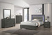 Alison - Queen Bed - Dark Gray