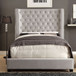 Rosabelle - Eastern King Bed - Ivory