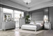 Juilliard - California King Bed - Silver
