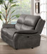 Henricus - Loveseat - Dark Gray