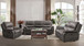 Henricus - Loveseat - Dark Gray