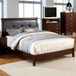 Enrico - Eastern King Bed - Brown Cherry