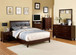 Enrico - Eastern King Bed - Brown Cherry