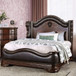 Arcturus - Eastern King Bed - Brown Cherry