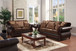 Franklin - Chair - Dark Brown / Tan