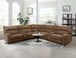 Apostolos - Power Sectional - Brown