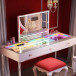 Hollywood LED Strip Mirror -Skinny Strip by Vanitii
