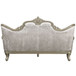 Libertee - Sofa With 5 Pillows - Beige Fabric & Champagne