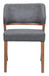Sunobu - Dining Chair (Set of 2) - Azure Gray & Walnut
