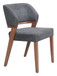Sunobu - Dining Chair (Set of 2) - Azure Gray / Walnut