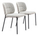 Plat - Dining Chair (Set of 2) - Gray