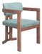 Poly - Dining Chair - Moss Gray / Walnut