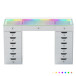 Lisa Vanity Desk Pro - 15 Storage Drawer and One Built-in Storage Drawer