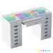 Lisa Vanity Desk Pro - 15 Storage Drawer and One Built-in Storage Drawer