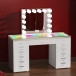 Angel Vanity Set - 13 Storage Drawers Luxury Crystal Diamond Edge by Vanitii