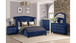 Sophia Velvet Bedroom Set Collection
