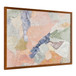 Esti - Framed Painting - Pink