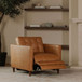 Bridgers - Leather Power Recliner Chair - Tan