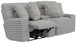 Lynx - Power Reclining Console Loveseat With Zero Gravity