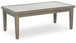 Rainier Ranch - Rectangular Cocktail Table - Brown / Beige