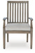 Rainier Ranch - Arm Chair With Cushion (Set of 2) - Brown / Beige