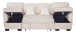 Sahara Double Storage Chaise Sectional