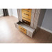 Lorenzo 5-Drawer Wood Veneer Chest in River Sand