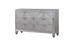 Lydia 6-Drawer Wood Veneer Dresser in Silver by Galaxy Home Furnishings