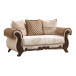 Carmen Living Room Set In Beige