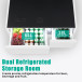 Party Time Modern Smart Coffee Table with Built-in Fridge