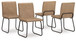 Pharwynn - Toast - Dining Upholstered Side Chair (Set of 4)