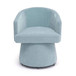 Kristen - Upcycled Chenille Rolling Desk Chair