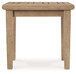 Carter Hall - Beige - Square End Table