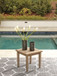 Carter Hall - Beige - Square End Table