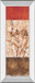 Fresco I By Loretta Linza - Mirror Framed Print Wall Art - Beige