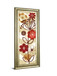 Floral Pop Panel Il By Mo Mullan - Framed Print Wall Art - Red