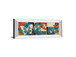 Butterflies Viola By Noah - Mirror Framed Print Wall Art - Blue