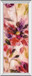 Exuberant Florals I By Silvia Vassileva - Mirrored Frame Wall Art - Pink
