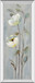 Neutral Branches II On Gray By Silvia Vassileva - Mirrored Frame Wall Art - Light Gray