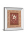 Amanda's Lily By Vivian Flasch - Mirror Framed Print Wall Art - Red