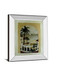 Island Hideaway By Ruane Manning - Mirror Framed Print Wall Art - Beige