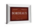 Bordeaux By Paola Viveiros - Mirror Framed Print Wall Art - Red
