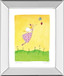 Felicity Wishes Il By Emma Thomson - Mirror Framed Print Wall Art - Yellow