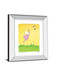Felicity Wishes Il By Emma Thomson - Mirror Framed Print Wall Art - Yellow
