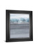 Snowy Tracks By Sims - Framed Print Wall Art - Dark Gray