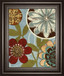 Persian Garden I By Katrina Craven - Framed Print Wall Art - Blue