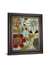 Persian Garden I By Katrina Craven - Framed Print Wall Art - Blue