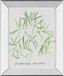 Asparogus Falcatus By Katrien Soeffers - Mirror Framed Print Wall Art - Green