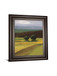 Field Of Light By Judith D'agostino - Framed Print Wall Art - Green